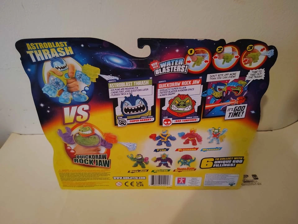 Heroes of Goo Jit Zu Galaxy Blast Astroblast Thrash vs Quickdraw - photo 2