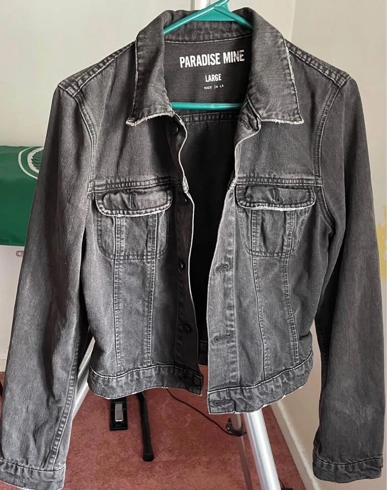 Paradise Mine Cropped Denim Jacket – Aritzia - Size M/L - photo 2