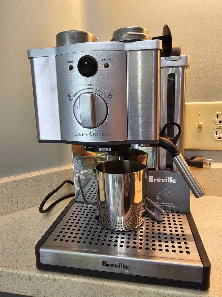 Breville Cafe Roma Espresso Machine - photo 2