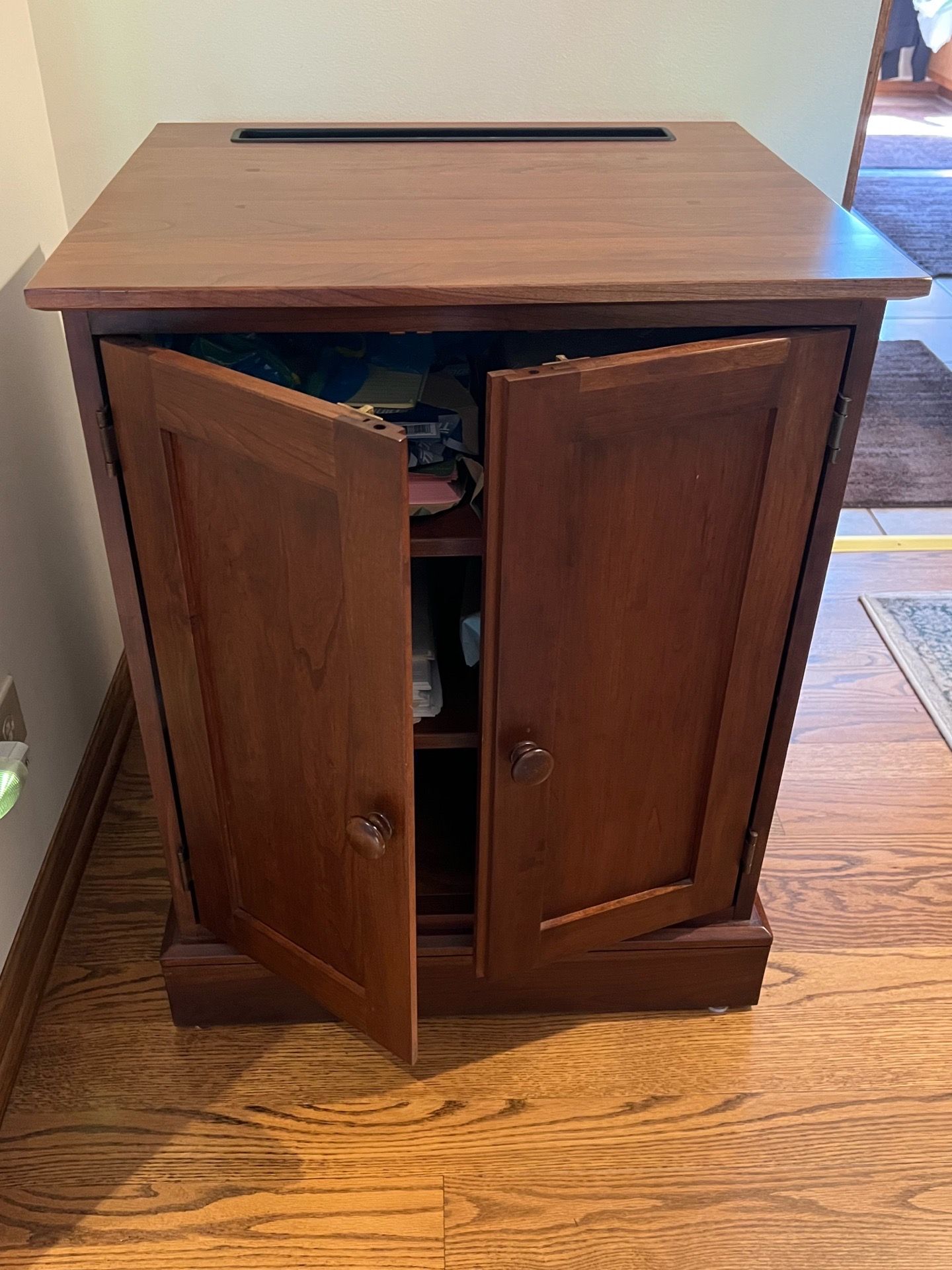 ETHAN ALLEN PRINTER/FACSIMILE STAND /CABINET - photo 3