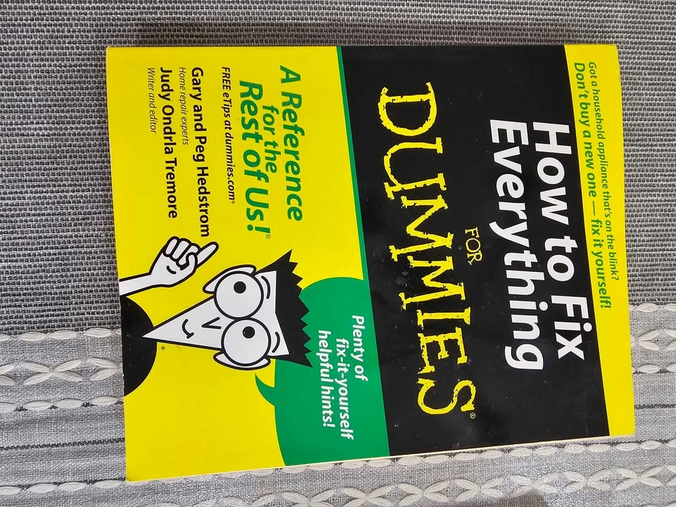 For Dummies Book Bundle: Home Improvement, Fix Everything - photo 2