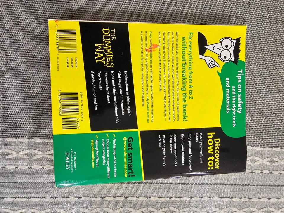 For Dummies Book Bundle: Home Improvement, Fix Everything - photo 3