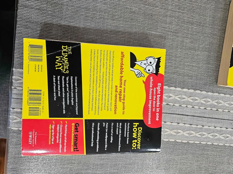 For Dummies Book Bundle: Home Improvement, Fix Everything - photo 5