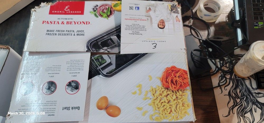 Emeril Lagasse Pasta & Beyond Automatic Pasta Maker – NEW - photo 3