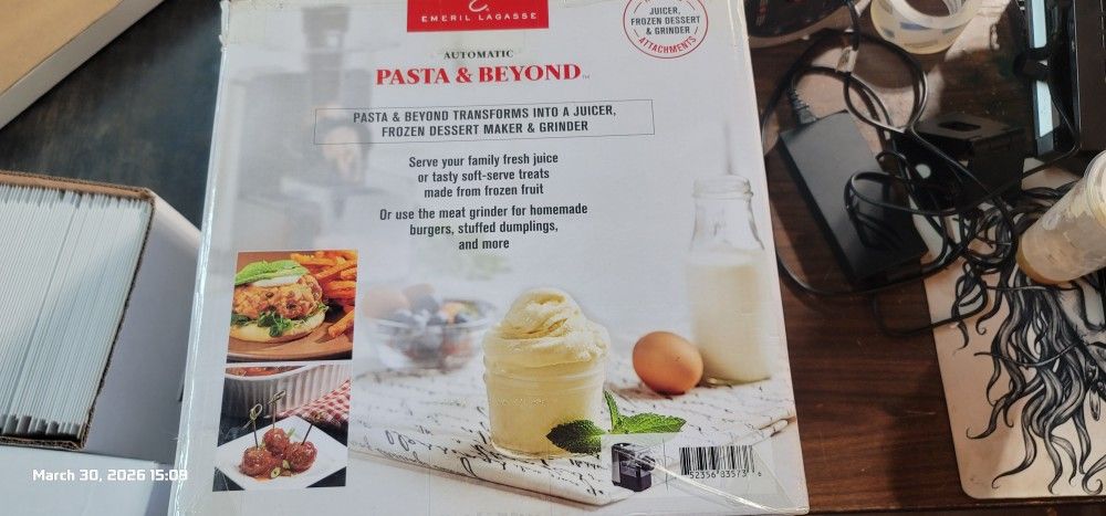 Emeril Lagasse Pasta & Beyond Automatic Pasta Maker – NEW - photo 5