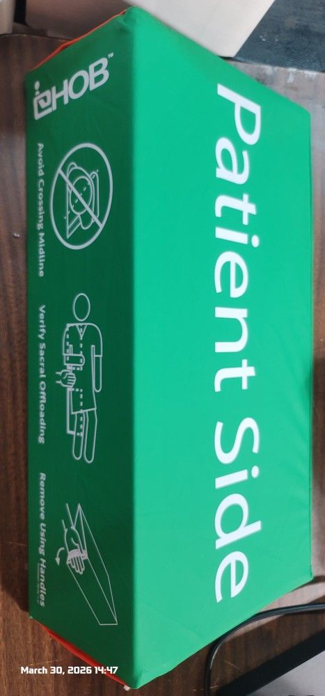 HOB Patient Positioning Foam Wedges (Set of 2) – NEW $40 OBO