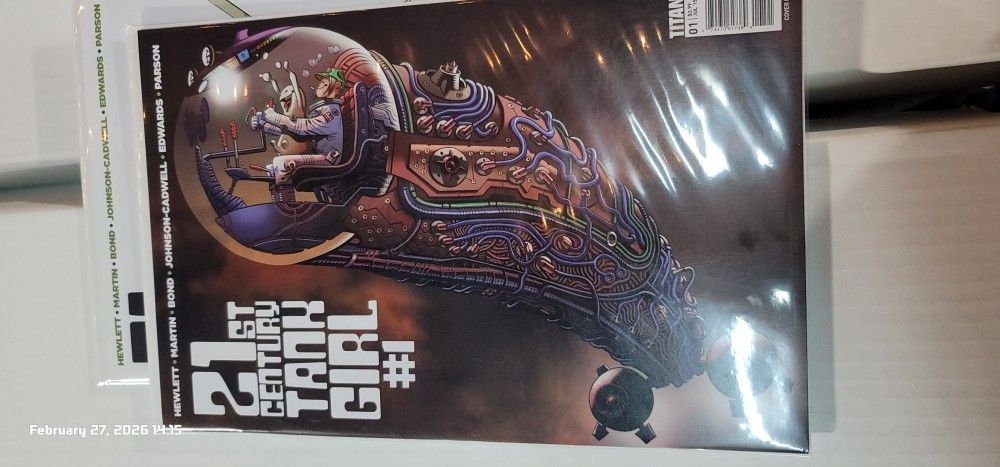 21st Century Tank Girl #1–3 Complete Set - photo 3