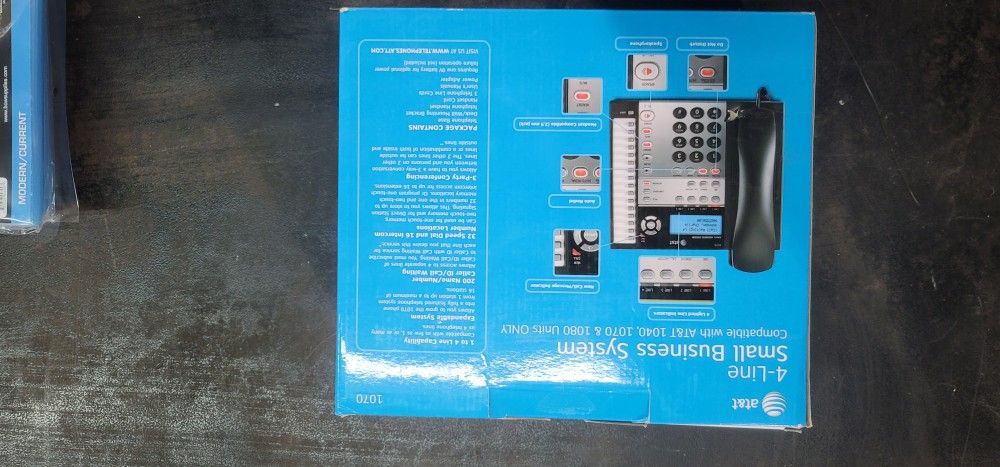 AT&T 1070 4-Line Business System Phone - photo 3