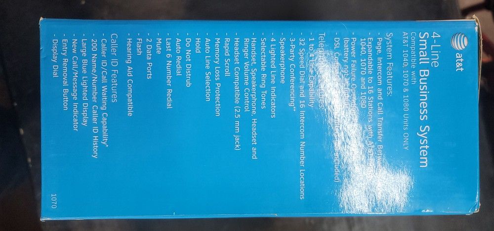 AT&T 1070 4-Line Business System Phone - photo 4