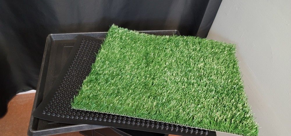Imitation Grass Reusable Doggy/puppy Potty Pad / Pee Pad $5 - photo 2