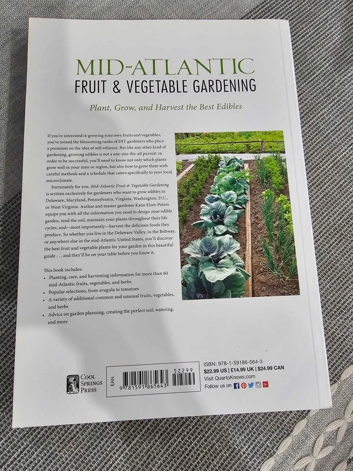 Mid-Atlantic Fruit & Vegetable Gardening by Katie Elzer-Peters - photo 2