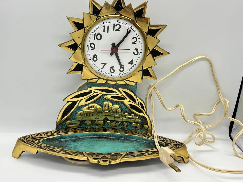 Vintage Art Deco Style Electric Clock - photo 2