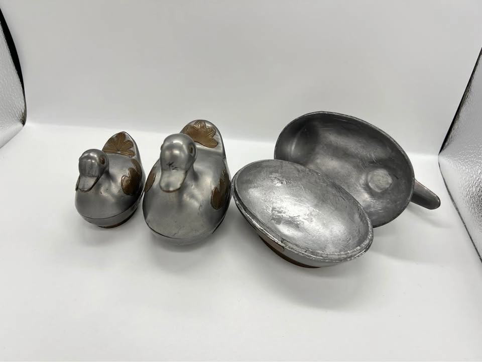 Set of 3 Vintage Duck Trinket Boxes - photo 4