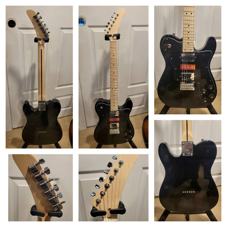 $250 Telecaster Electric Guitar - Black