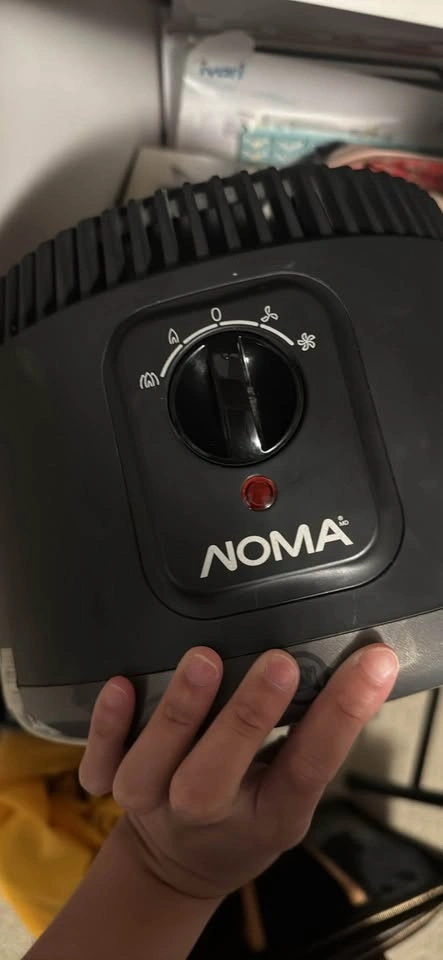 Noma 2 in 1 Heat and Fan Combo - photo 2