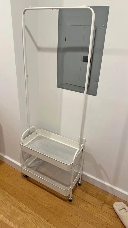 White Clothing Rack