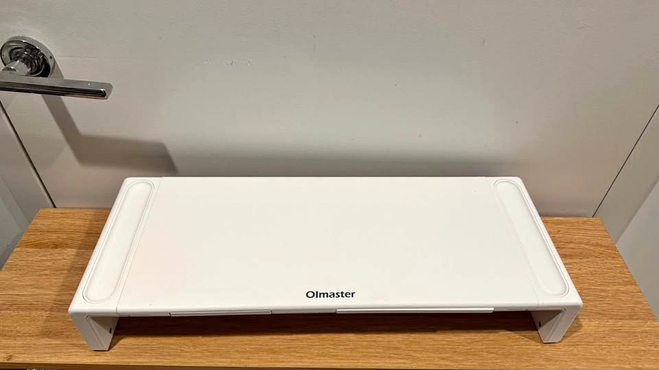 White Monitor Stand