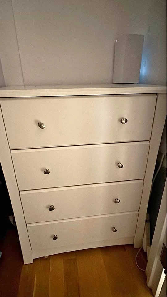 White Wooden Dresser
