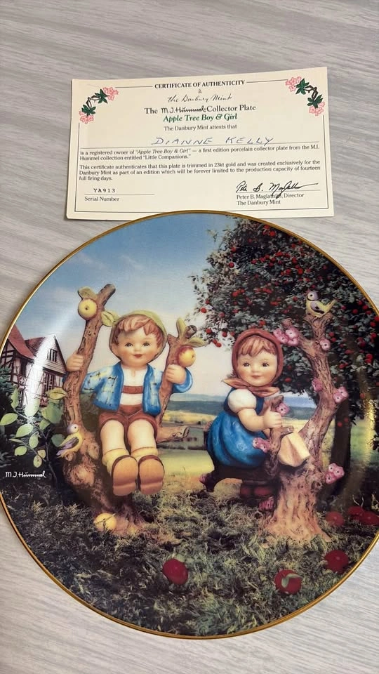 Decorative antique collector plates (LOT) - photo 5
