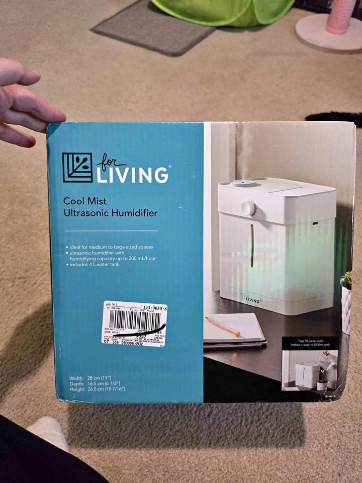Humidifier cooling mist