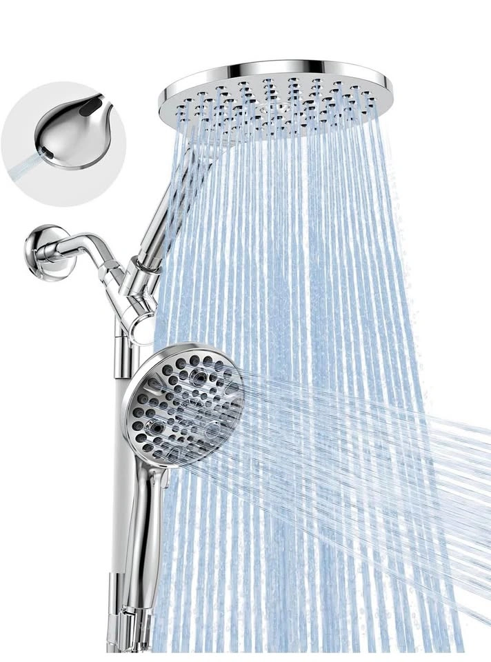 MakeFit Dual Shower Head System – 10 Spray Settings