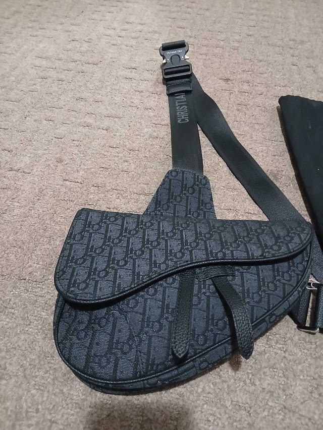 Christian Dior Saddle Bag In Black - photo 2