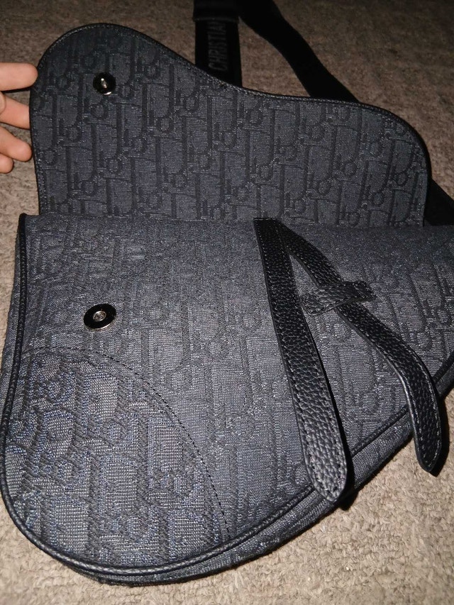 Christian Dior Saddle Bag In Black - photo 5