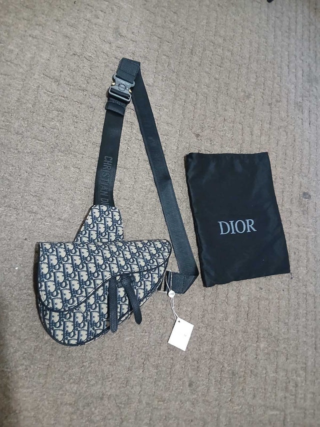 Christian Dior Oblique Saddle Bag