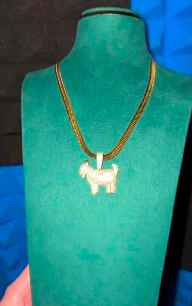 Goat Pendant + 5mm Luxury Chain