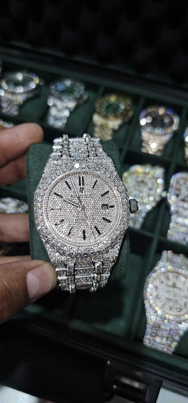 Iced Out AP Moissanite VVS Watch - photo 5