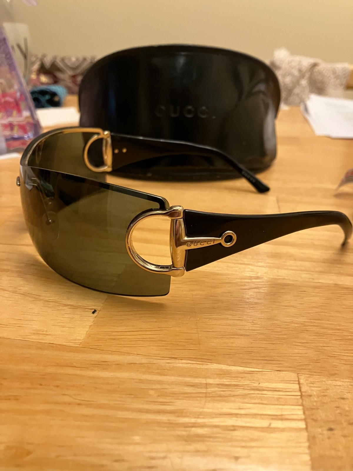 Vintage Gucci GG2712/S “Horsebit” Sunglasses. Frame colour black - photo 2
