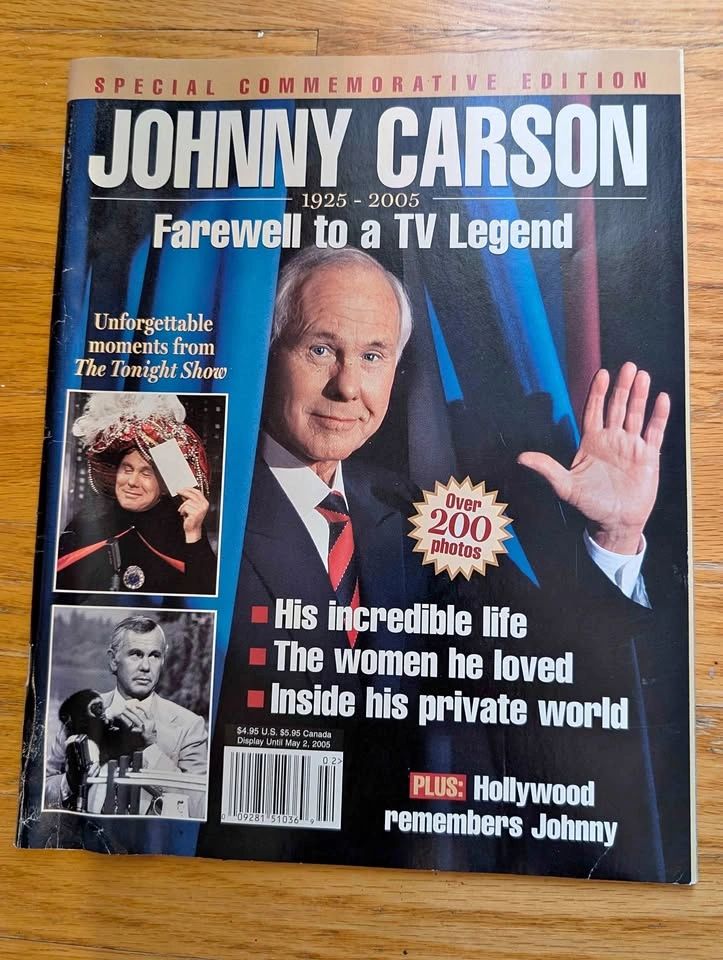 Johnny Carson Special Commemorative Edition Magazine 2005