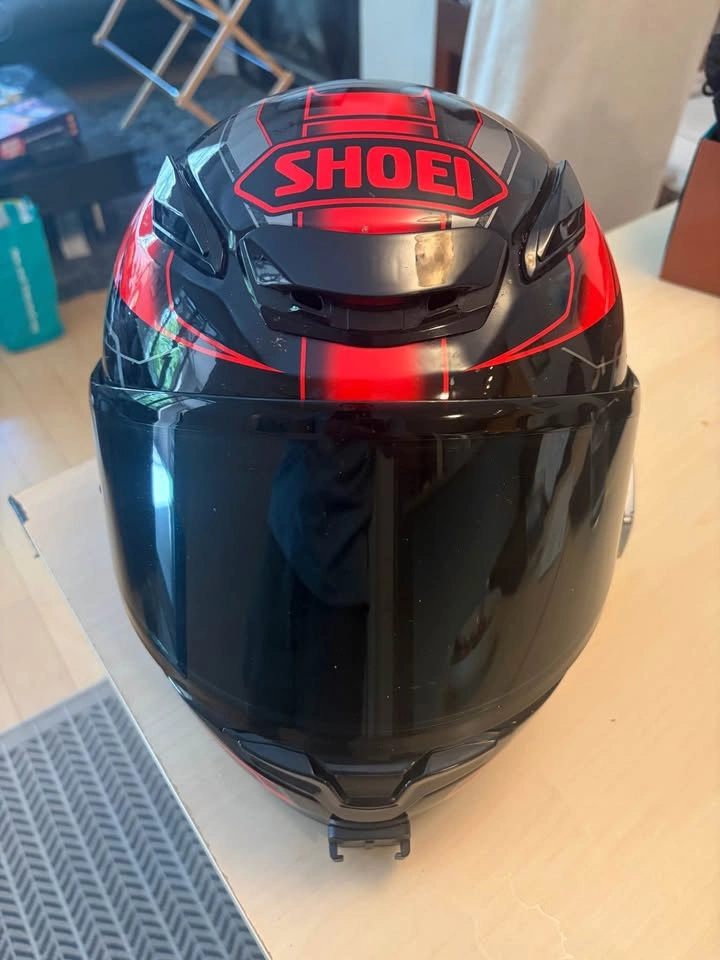 Medium Shoei RF-1400 Prologue Motorcycle Helmet - photo 3