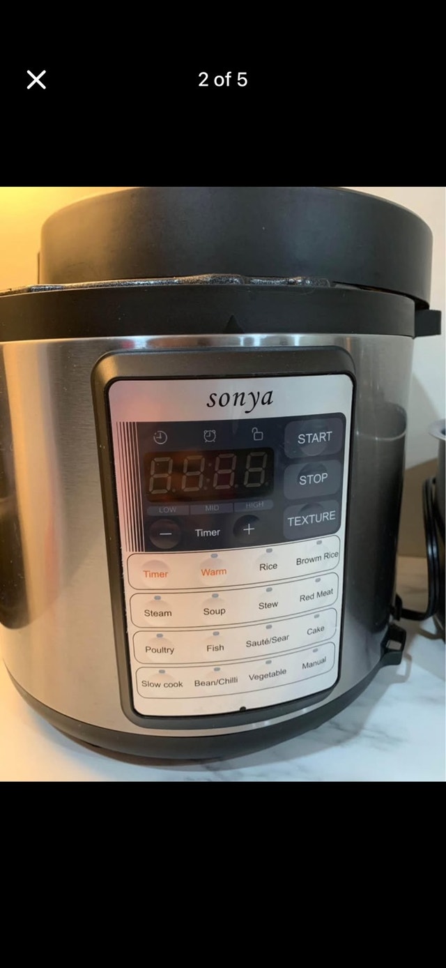 Sonya SYPC60 Electric Pressure Cooker - photo 3