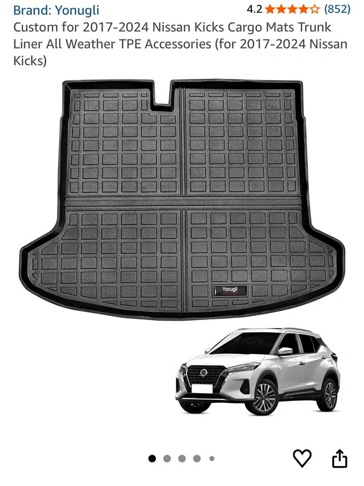 Used Cargo mat for Nissan kicks (2017-2024)