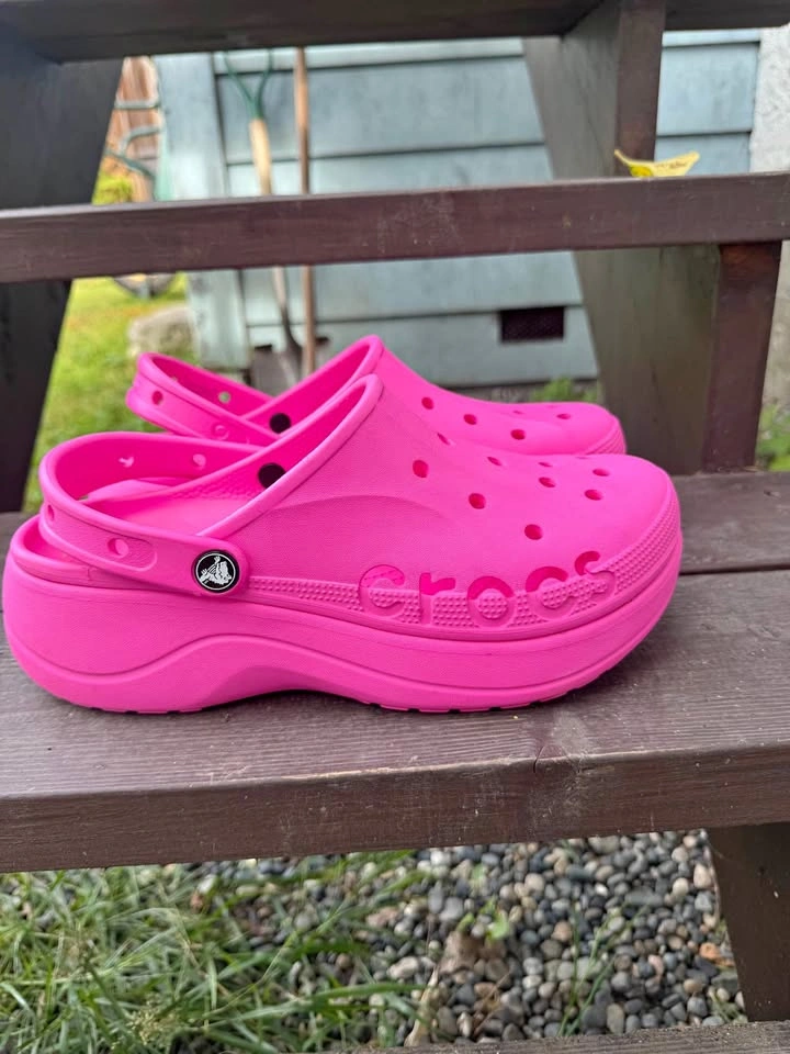 Crocs Platform Clogs - Size 10