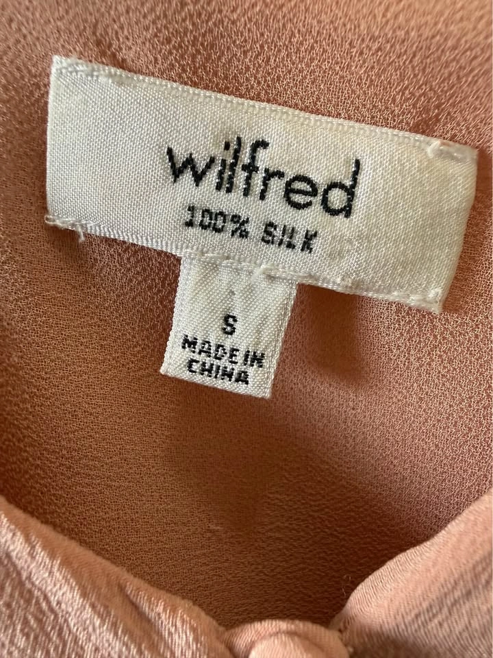 Aritzia Wilfred Silk Marquis Button Down Camisole - XS - photo 3