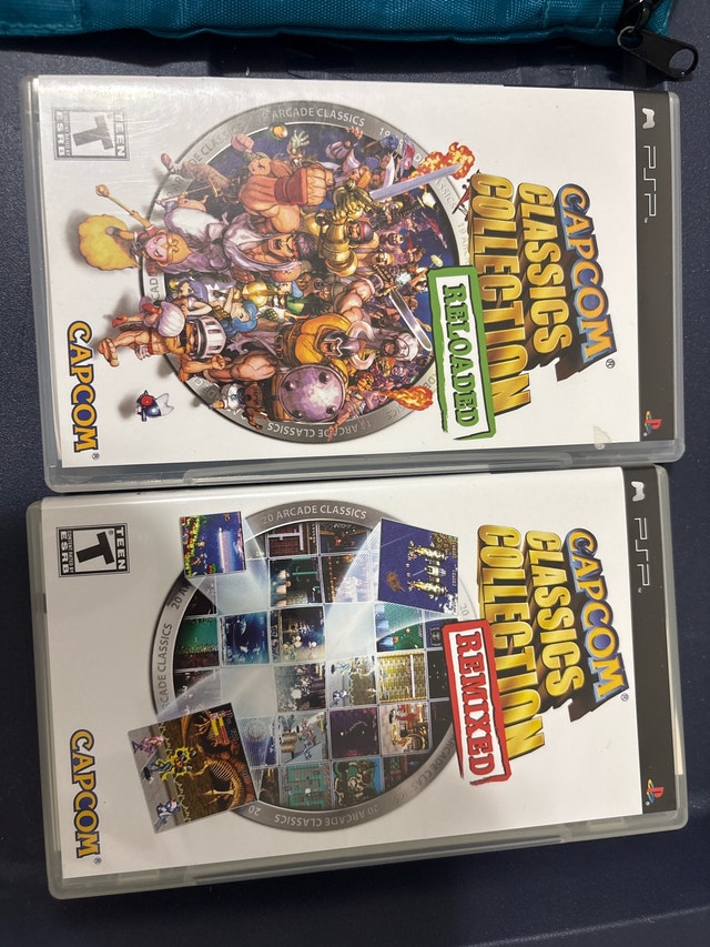 CapCom classics collection (psp)