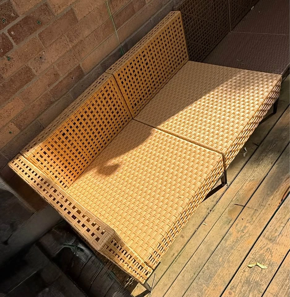 Outdoor Wicker L-Shape Sectional Sofa 2-Piece - photo 5