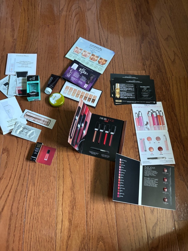 Assorted Luxury and Drugstore Beauty Samples Lot
