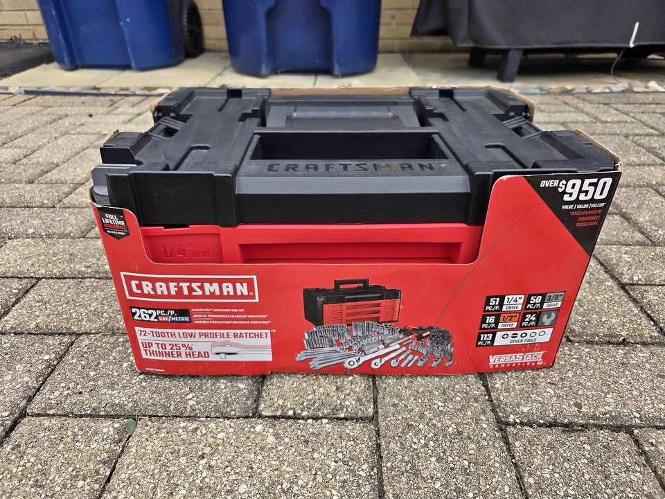Craftsman 262pc Socket Set