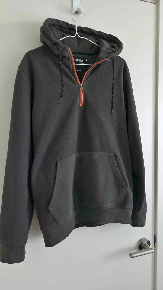Indigo Fleece Hoodie