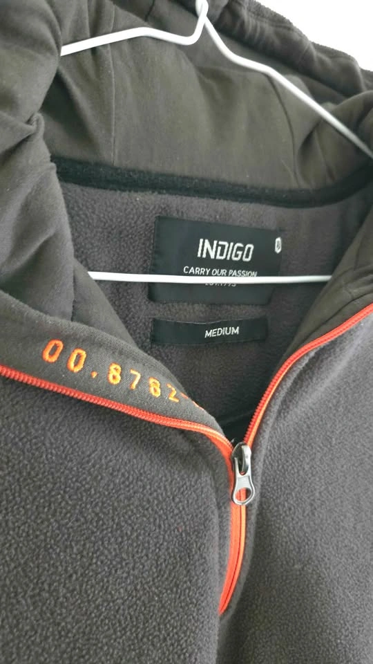 Indigo Fleece Hoodie - photo 2