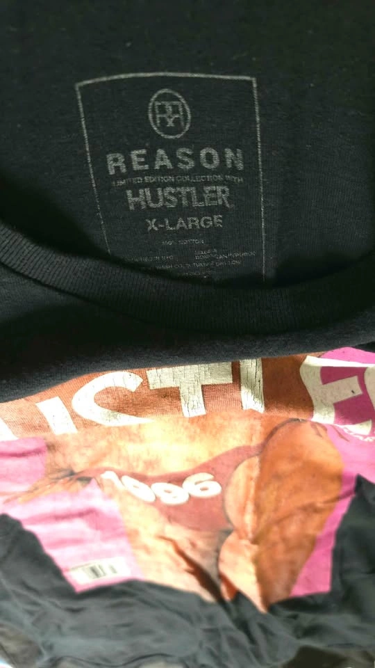 Reason x Hustler Magazine Graphic T-Shirt Size XL - photo 4