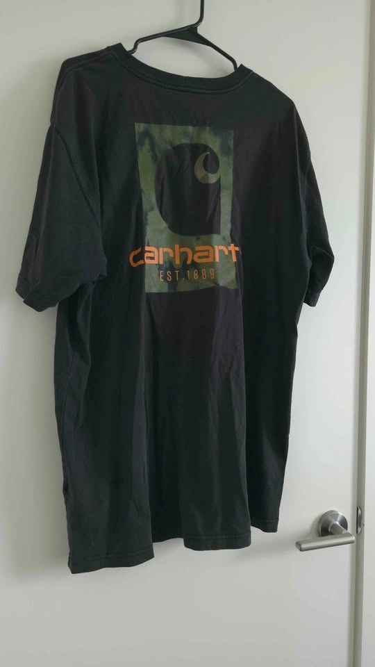 Carhartt 105755 Black Graphic Pocket T-Shirt - Large Tall - photo 2