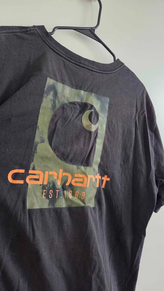 Carhartt 105755 Black Graphic Pocket T-Shirt - Large Tall - photo 3