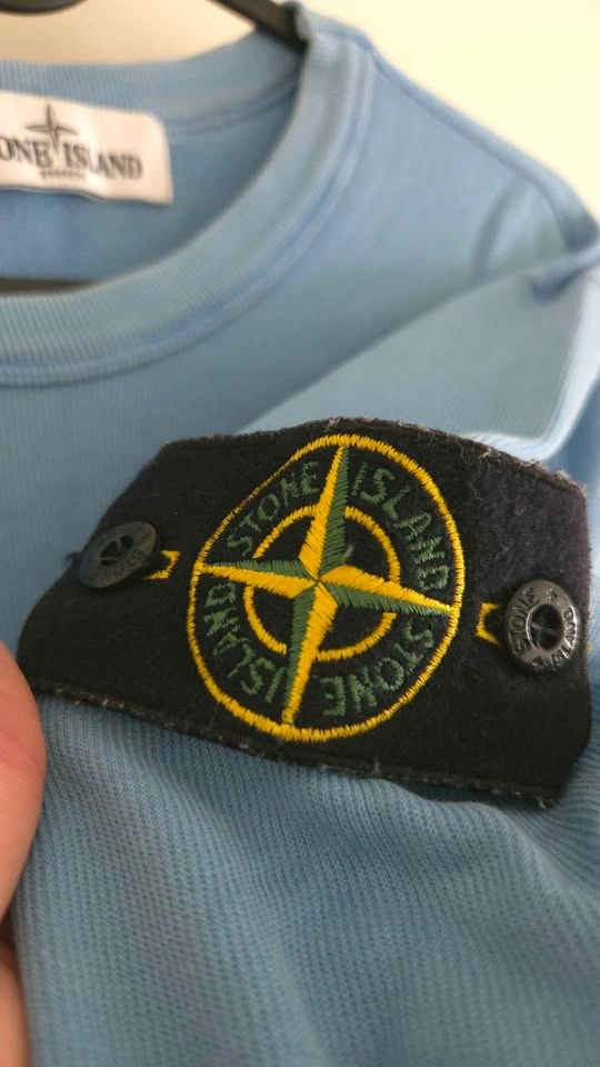 Vintage Stone Island 2013 Archive Fleece Crewneck Jumper Blue L - photo 2