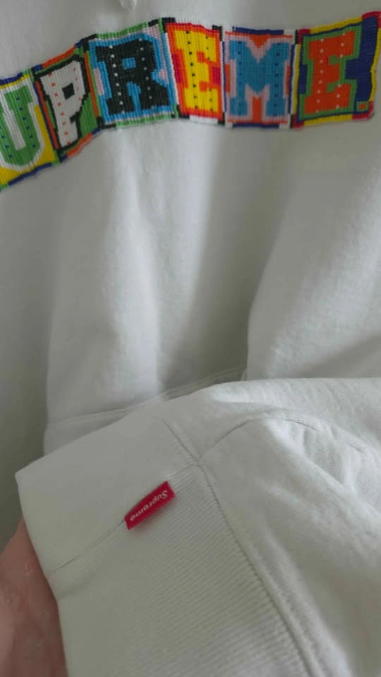 Supreme Beaded Hooded Sweatshirt SS23 - photo 5