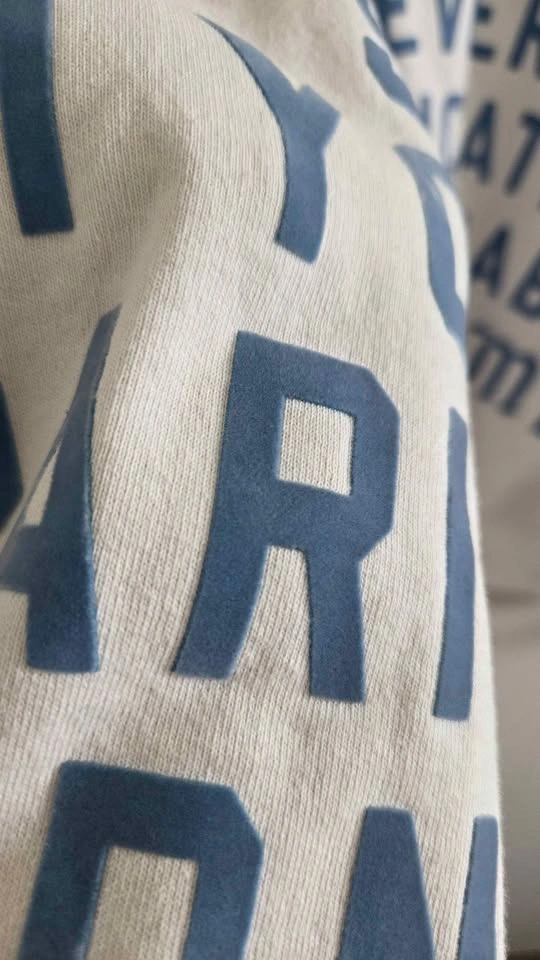 Supreme Team Flocked Hooded Sweatshirt White SS23 - photo 5