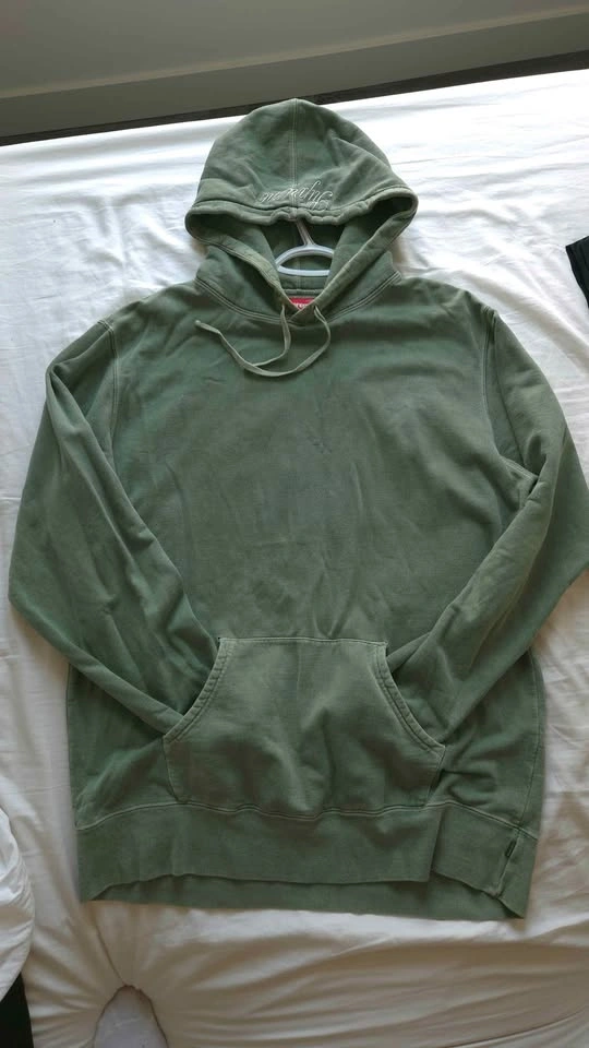 Supreme Overdyed Hooded Sweatshirt SS15 - photo 3